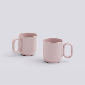 barro mugs, pink, set/2