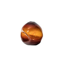 Pebble Vase 8",  Amber