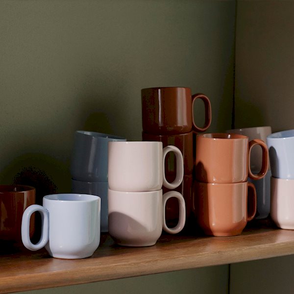 Barro Mugs, Pink, Set/2