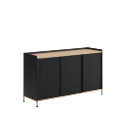 Enfold Sideboard, Tall, Black