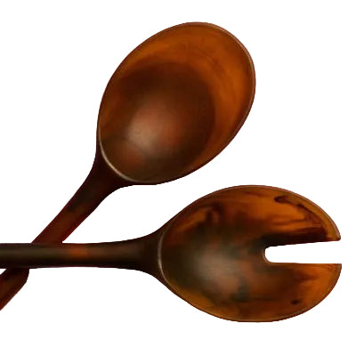 Salad Servers, Amber