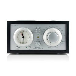 Model Three BT Clock Radio -  Black Ash / Silver