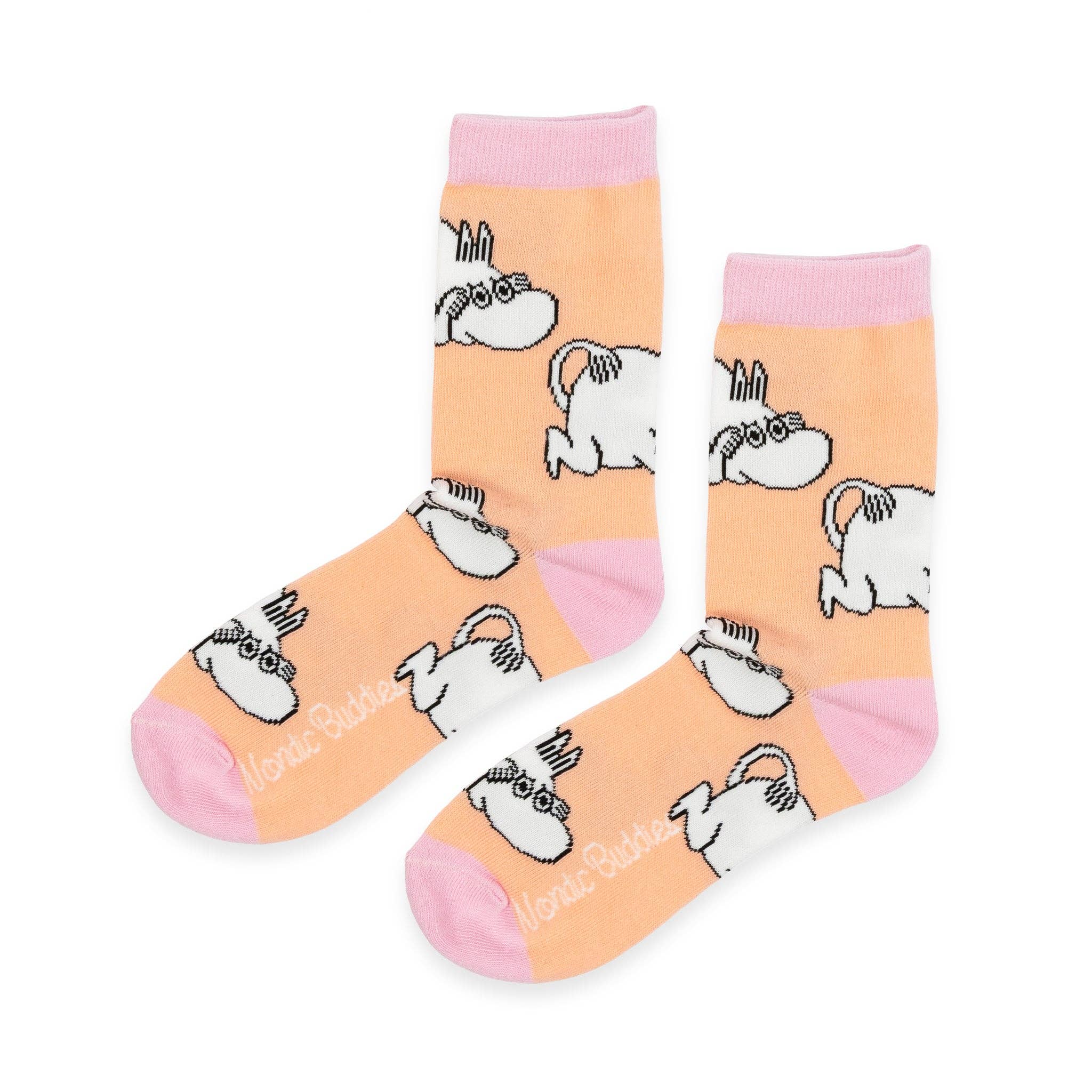 Moomintroll's Socks Gift Box Women: 36-42, lilac/orange