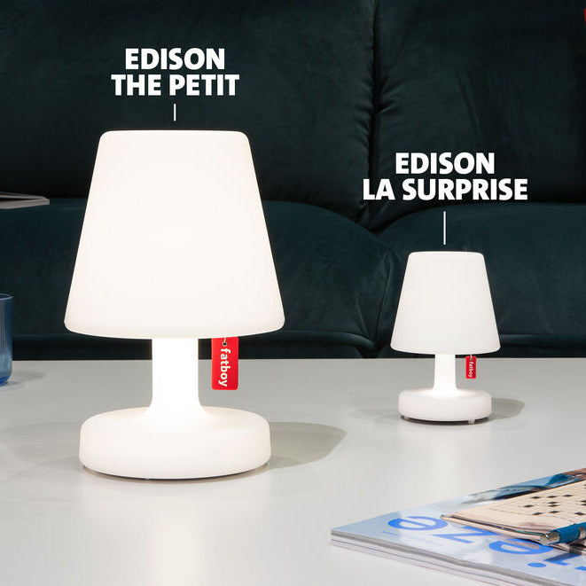 Edison La Surprise, Portable Lamp, White