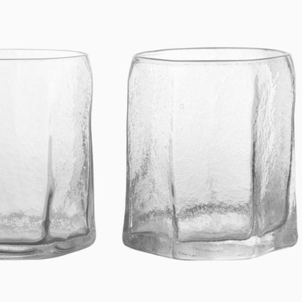 Kiru Glasses, Set of 2, Clear