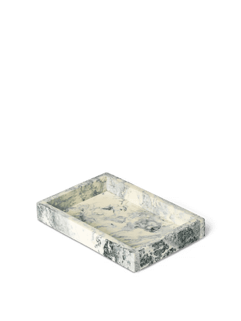 Mist Tray 10cm x 15cm, Emerald Off-White