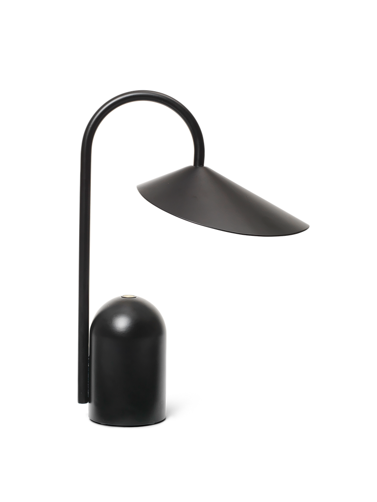 Arum Portable Lamp, Black