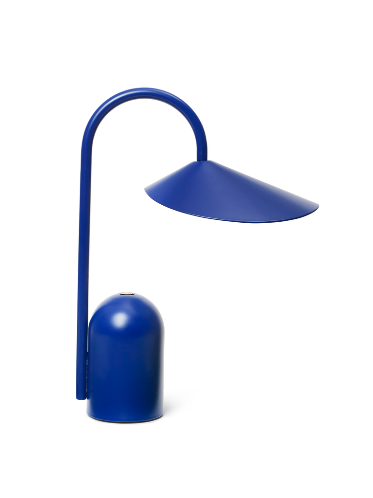 Arum Portable Lamp, Bright Blue