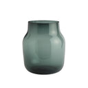 Silent Vase, Dark Green 7.8"