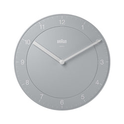 Braun Wall Clock, Small Grey