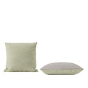 Mingle Cushion, Light Green 17.7 X 17.7"