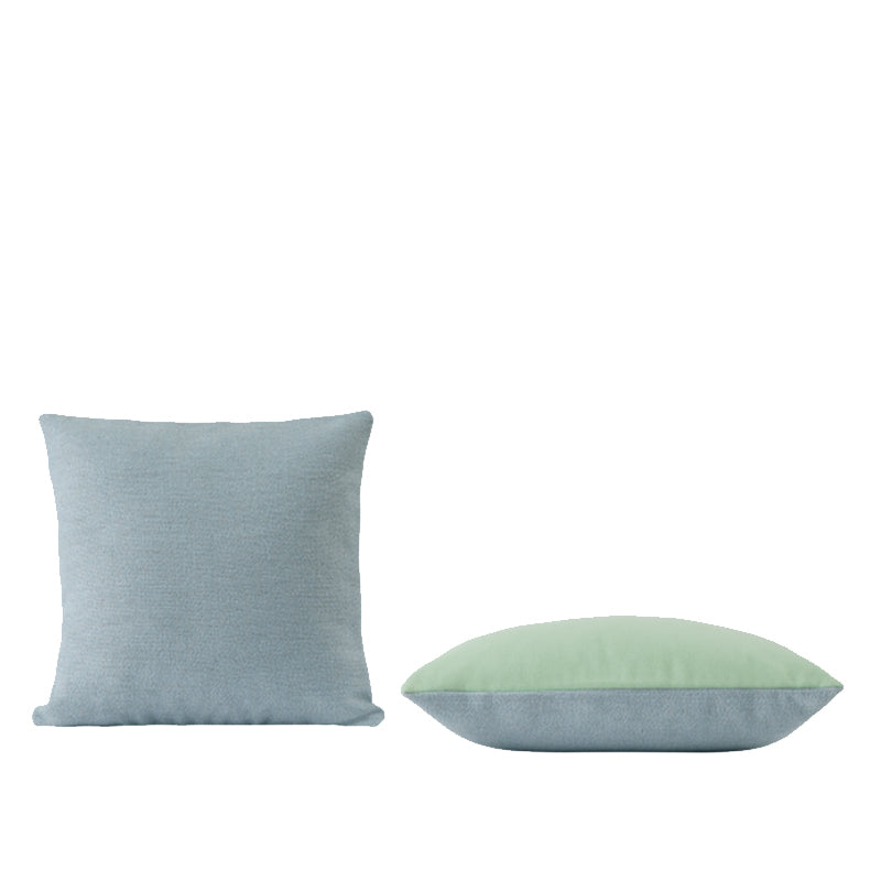 Mingle Cushion, Light Blue/Mint 17.7 X 17.7"