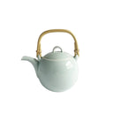Hakusan Porcelain Teapot, 400ml, Mayu Light Blue