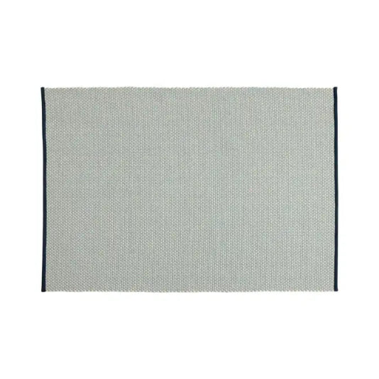 3 Colour Rug, Soft Turquoise, 140 x 200 cm