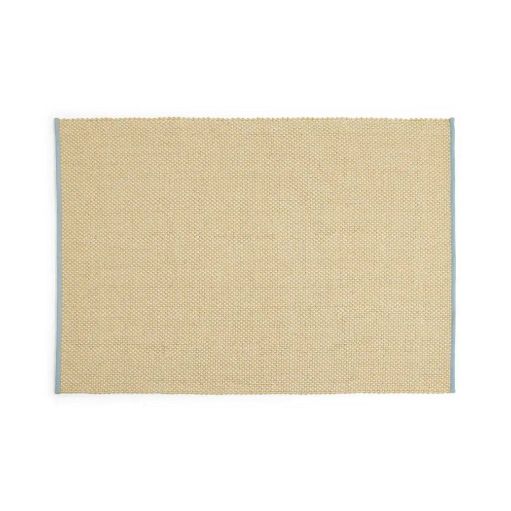 3 Colour Rug, Soft Yellow, 140 x 200 cm