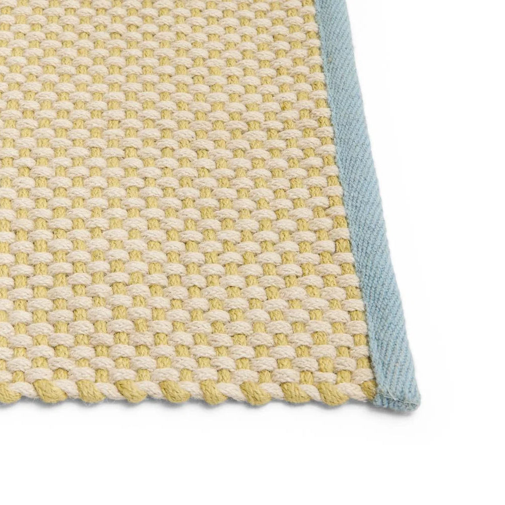 3 Colour Rug, Soft Yellow, 140 x 200 cm