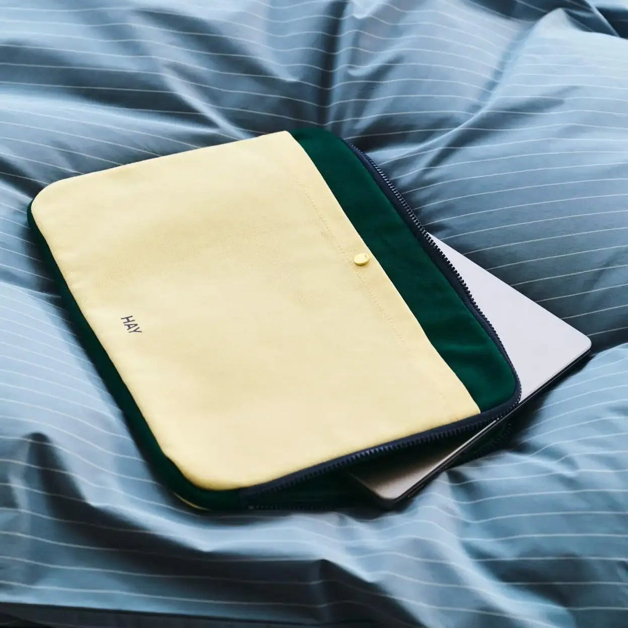 HAY Laptop Cover, Soft Yellow Multi, 13-14"