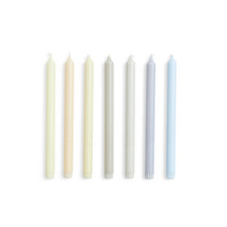Gradient candles, Neutrals