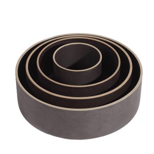 Hasami Porcelain Bowl, Small High, Black