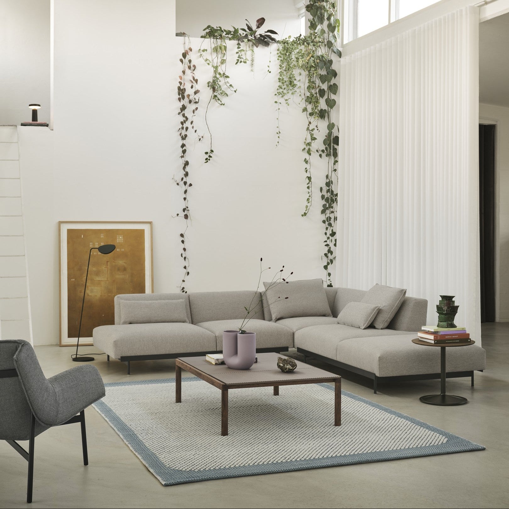 Leaf Floor Lamp, Black