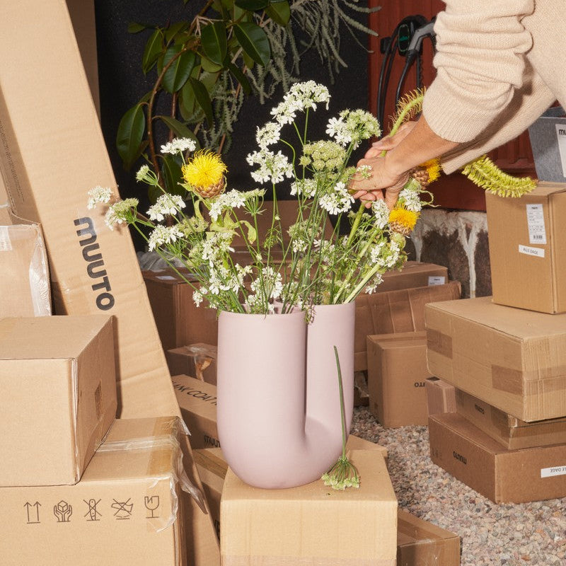Kink Vase, Dusty Lilac