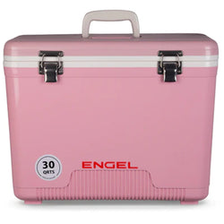 Cooler + Dry Box w/Strap, 30qt - Pink