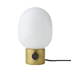 JWDA Table Lamp, Metallic Mirror Polished Brass-Lighting-Audo-vancouver special