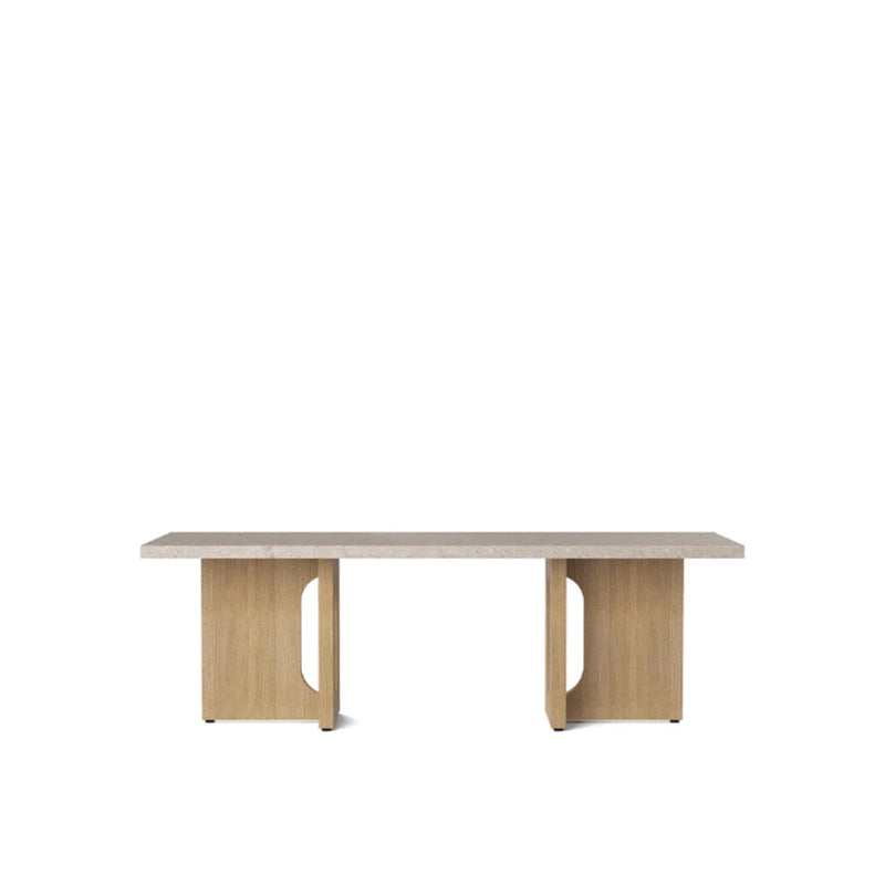 Androgyne Lounge Table, Oak, Veneer, Natural - Stone, Kunis Breccia-Tables-Audo-vancouver special