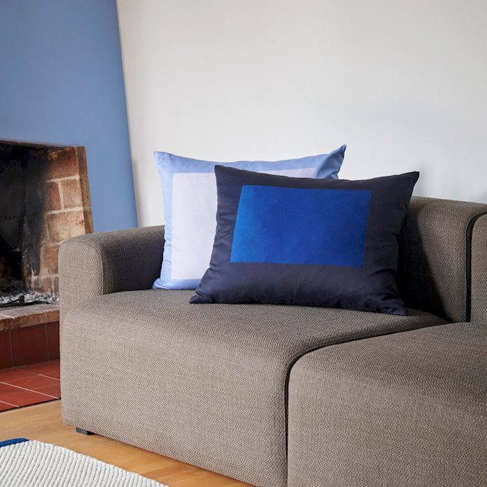 Ram Cushion, Dark Blue