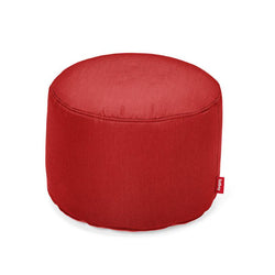 Point Outdoor Ottoman - Red
