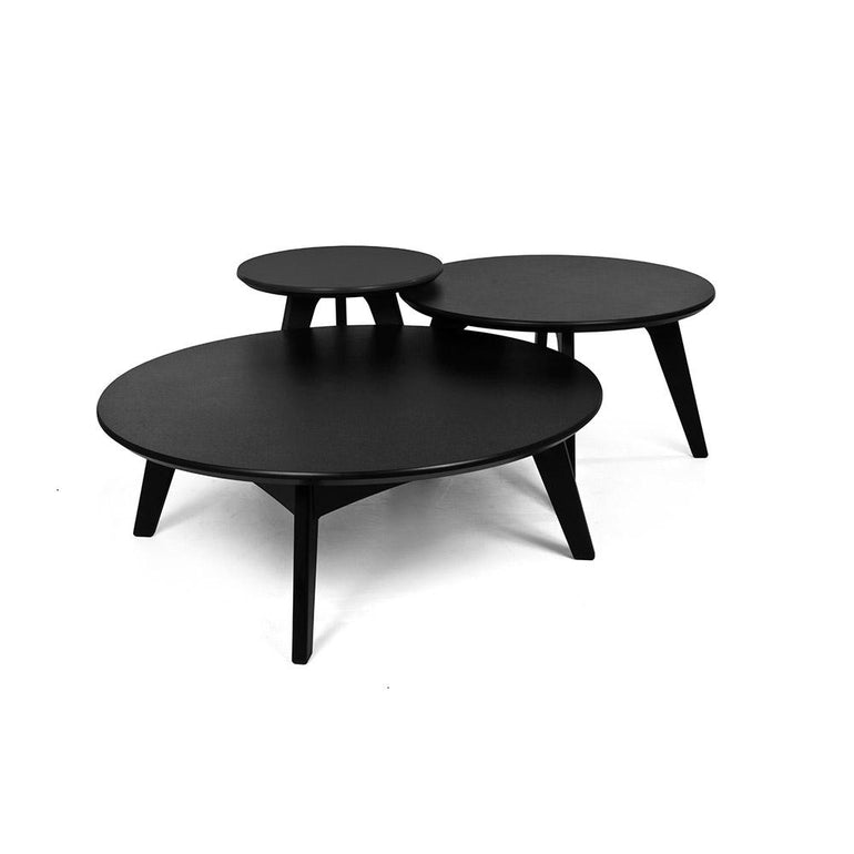 Satellite Cocktail Table, Round, Ash Blue 36"