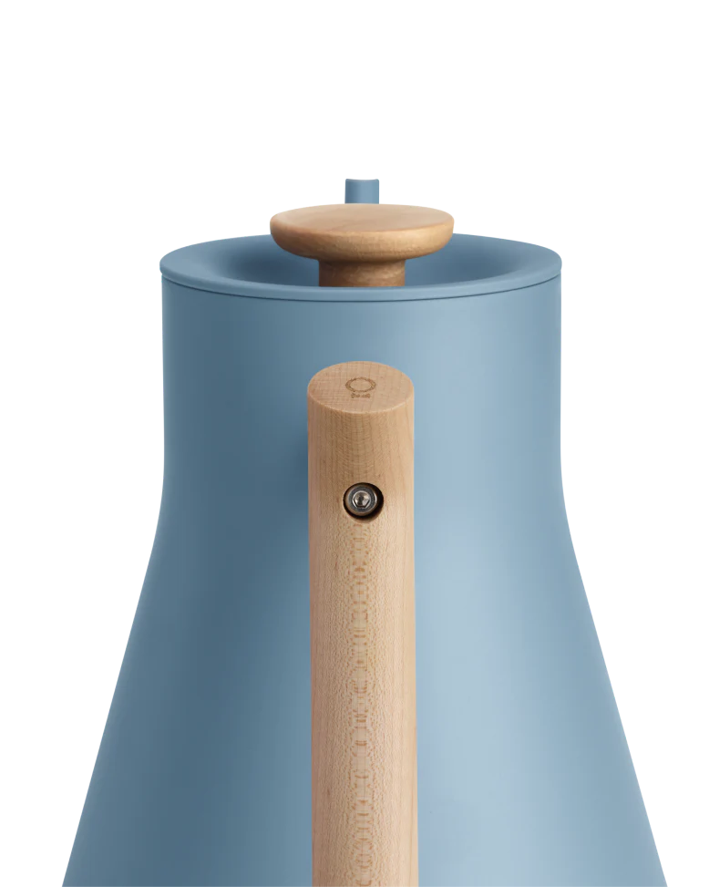 Stagg EKG Pro Electric Kettle, Hazy Blue and Maple