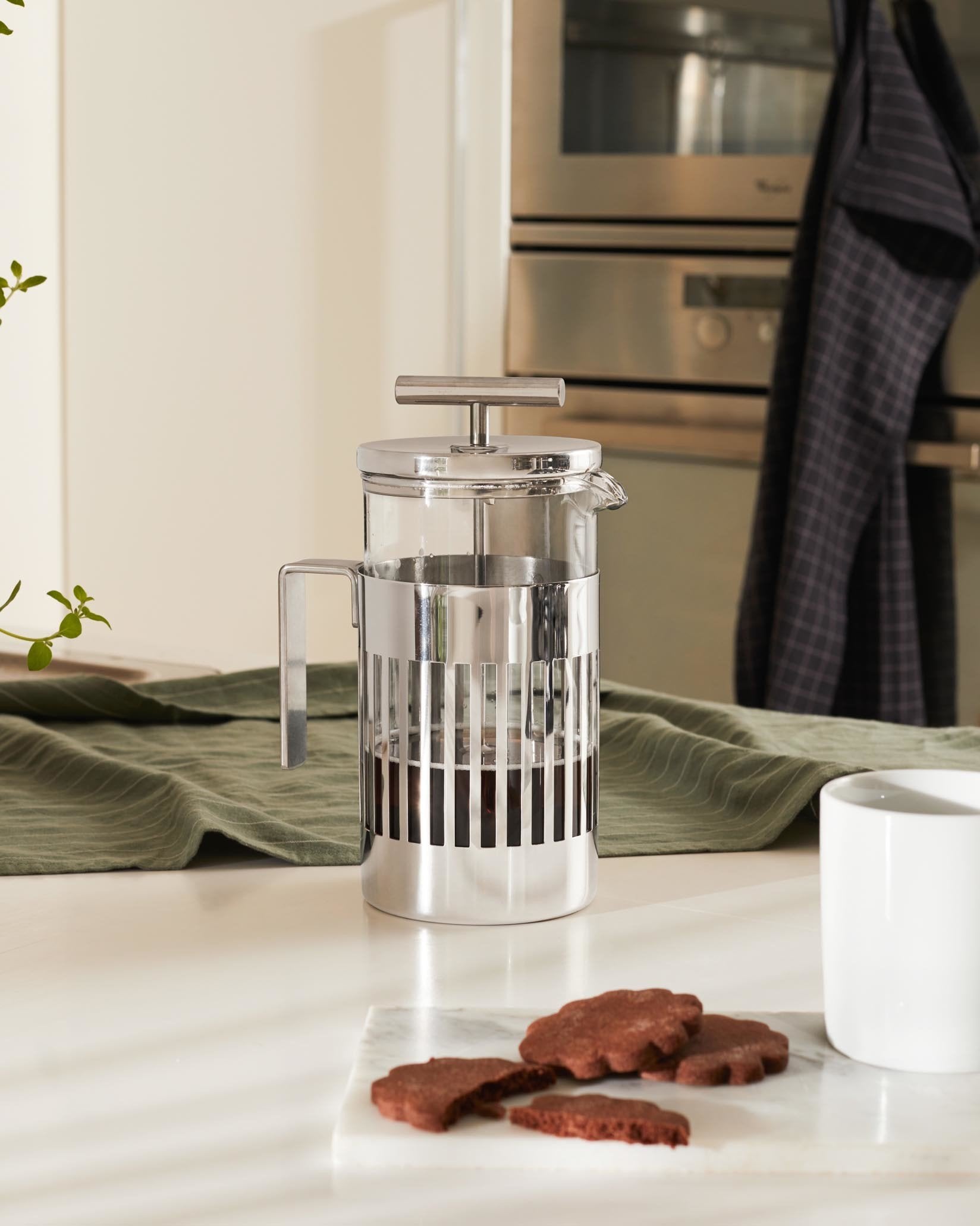 Press Filter Coffee Maker, 8 cups