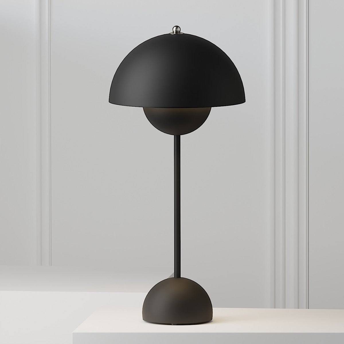 Flowerpot Table, VP3, Matt Black