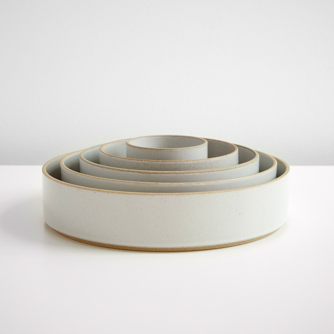 Hasami Porcelain Bowl, Small High, Gloss Grey