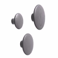 The Dots Single Small, Dark Grey
