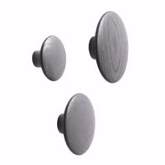 The Dots Single Large, Dark Grey