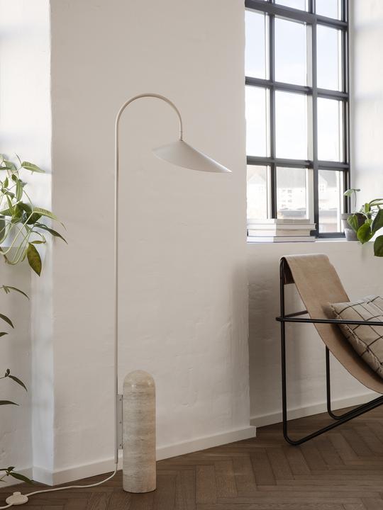 Arum Floor Lamp, Cashmere  (UL Version with US Outlet)