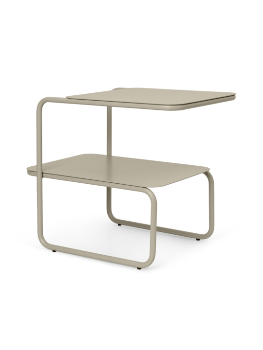Level Outdoor Side Table, Cashmere