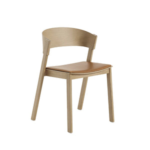 Cover Side Chair, Cognac/Oak