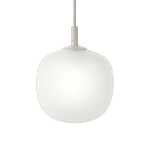 Rime Pendant Light, White, Medium 14.6”