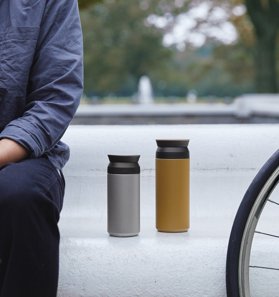 Kinto Travel Tumbler, Khaki, 350 ml
