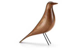 Eames House Bird, Walnut/Clear Varnish, 10.78" x 3.38" x 11"