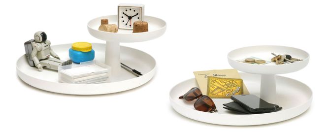 Rotary Tray, White