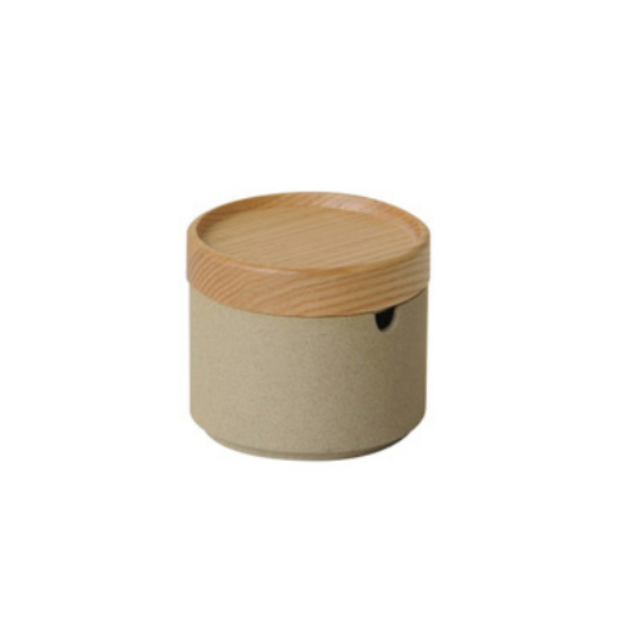 Hasami Porcelain Sugar Pot, Brown