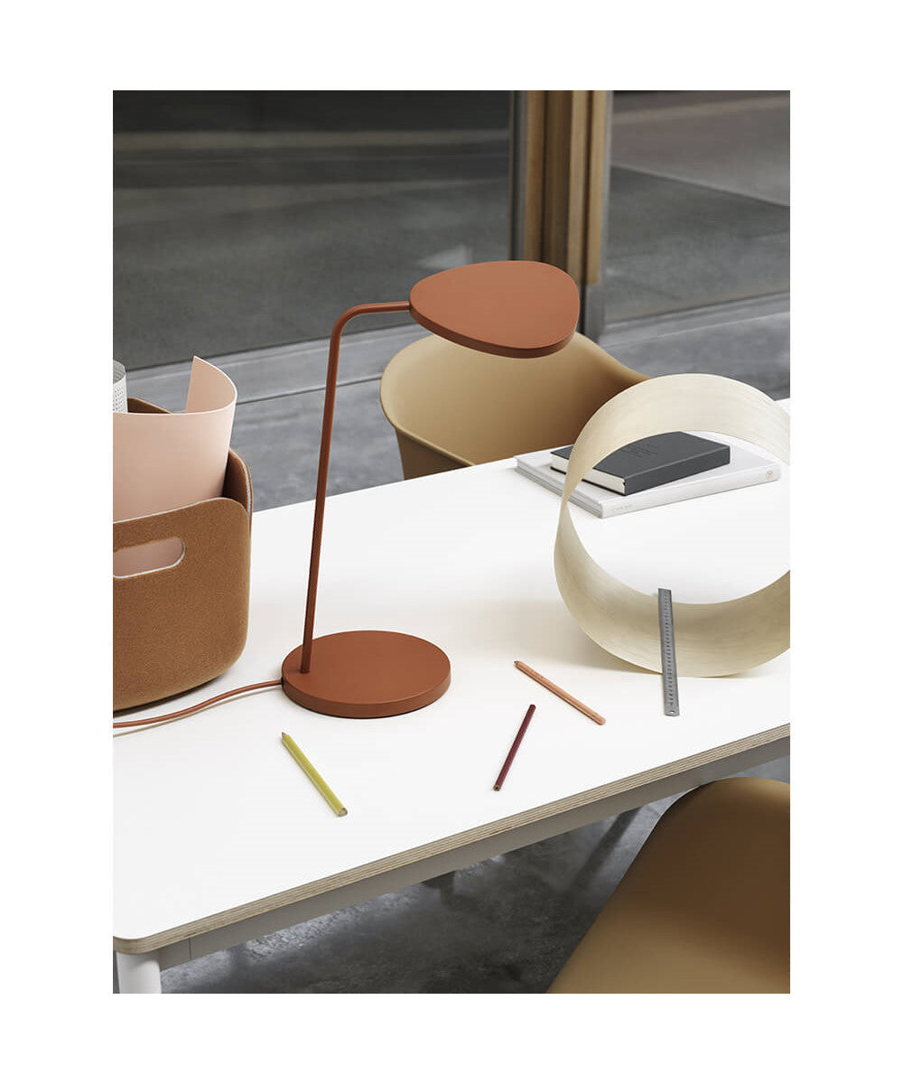 Leaf Table Lamp, Dark Green