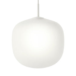 Rime Pendant Light, White, Medium 9.8