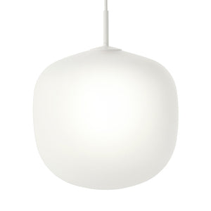 Rime Pendant Light, White, Medium 9.8"