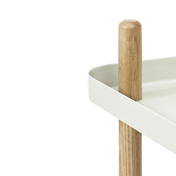 Block Table, Light Grey
