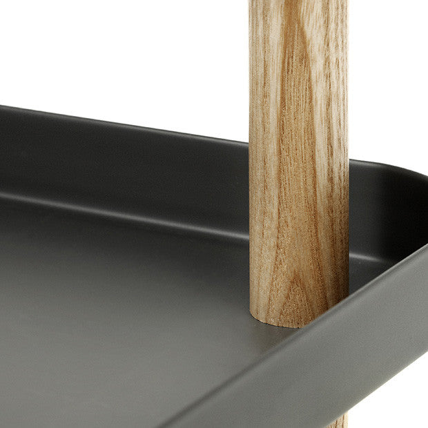 Block Table, Dark Grey